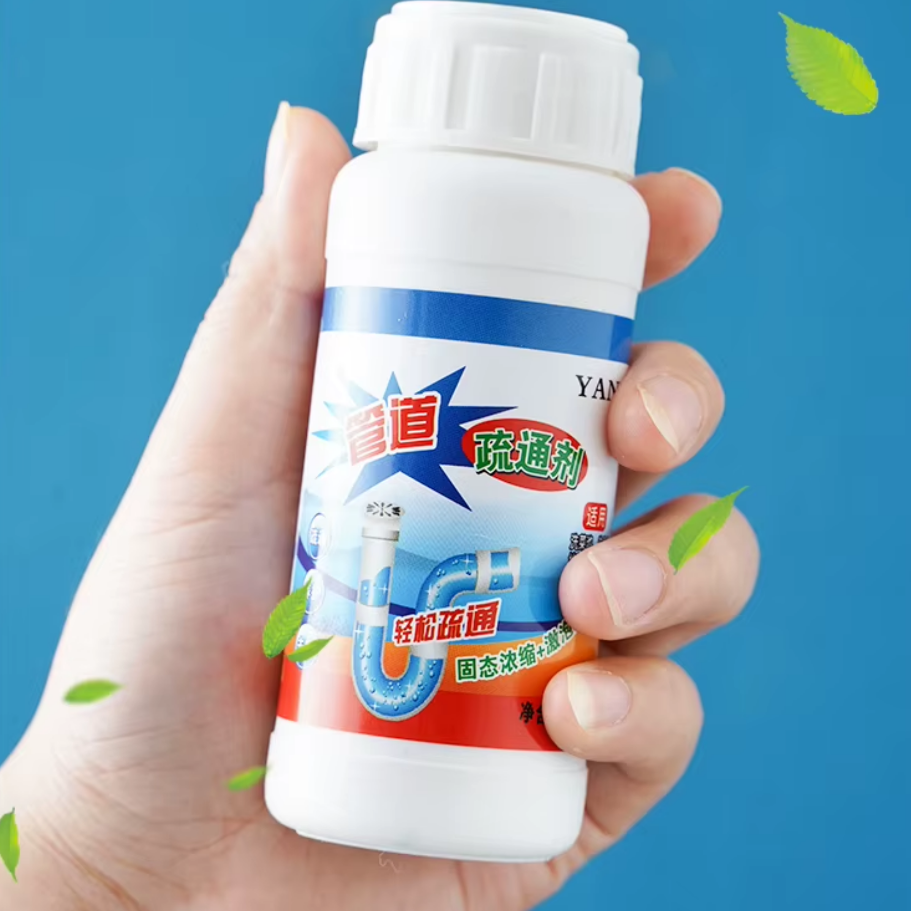 Vista 4 de 3 Polvo Destapa Cañerias Drenage 110g